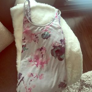Lululemon floral tank